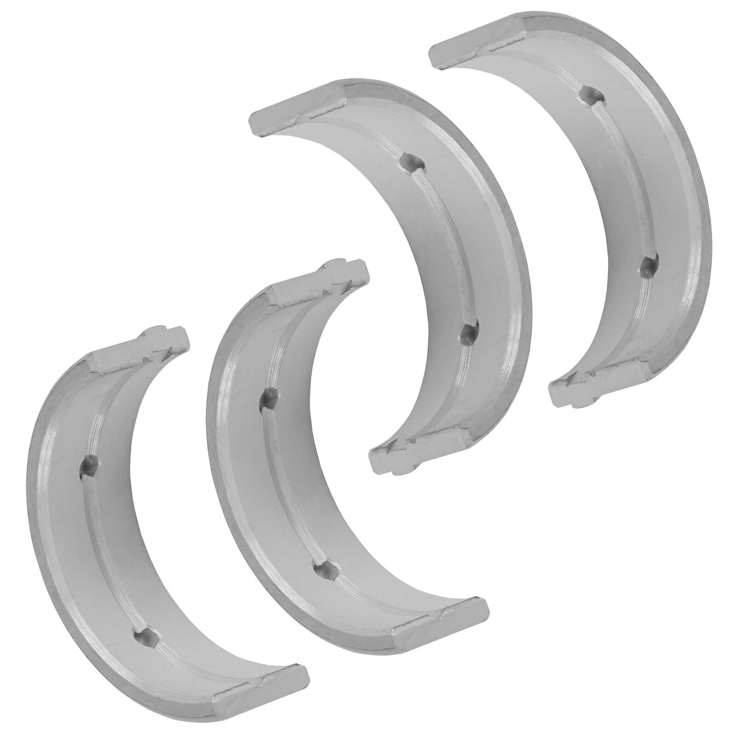 Caltric Main Journal Crankshaft Bearing For Polaris (4 Piece) 3585704