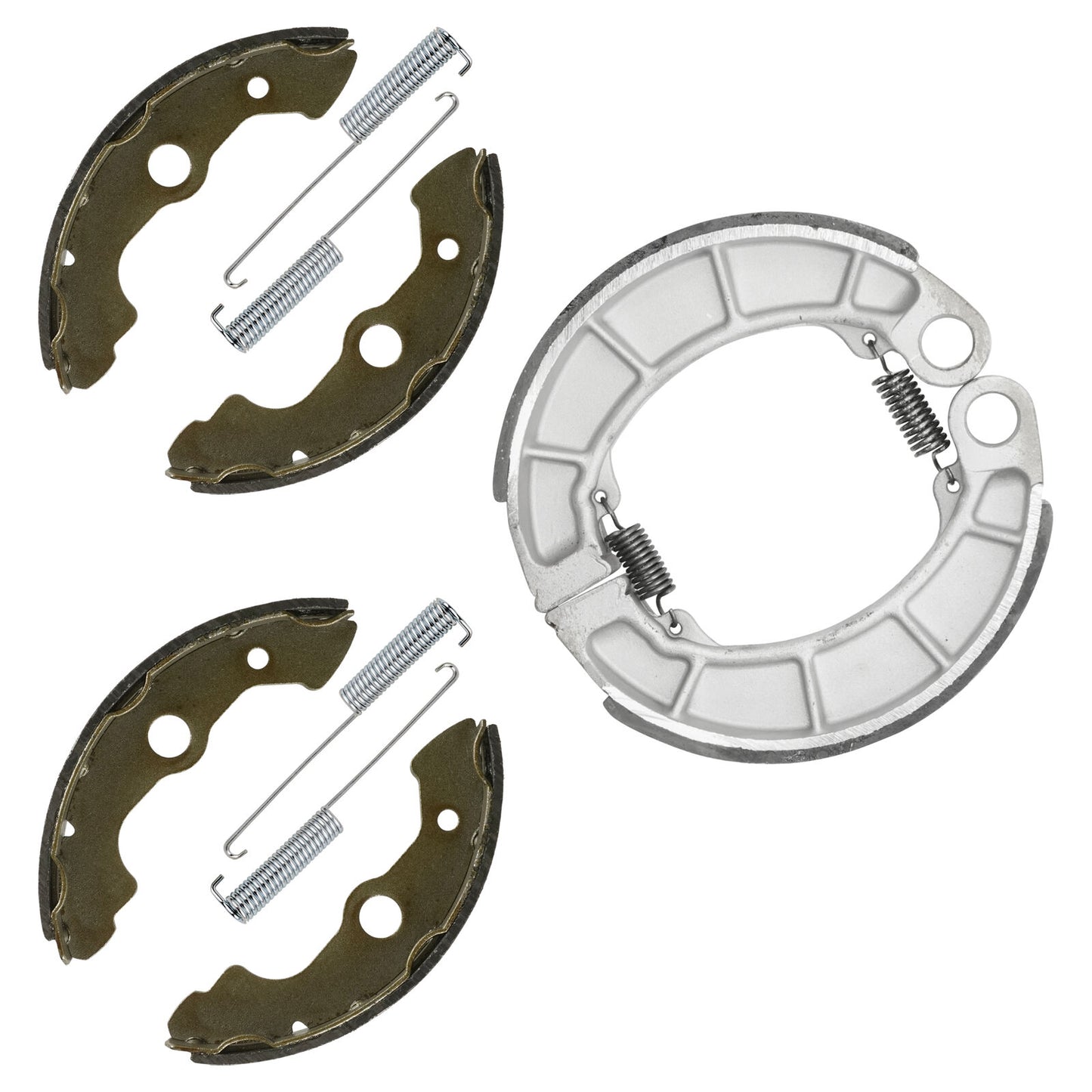 Front & Rear Brake Shoes for Honda TRX350FE TRX350FM TRX350TE TRX350TM 2000-06