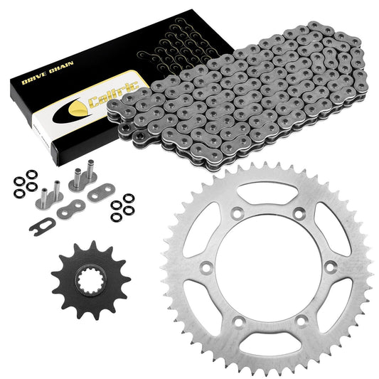 Steel O-Ring Drive Chain & Sprocket Kit for Suzuki DR-Z250 2001-2007