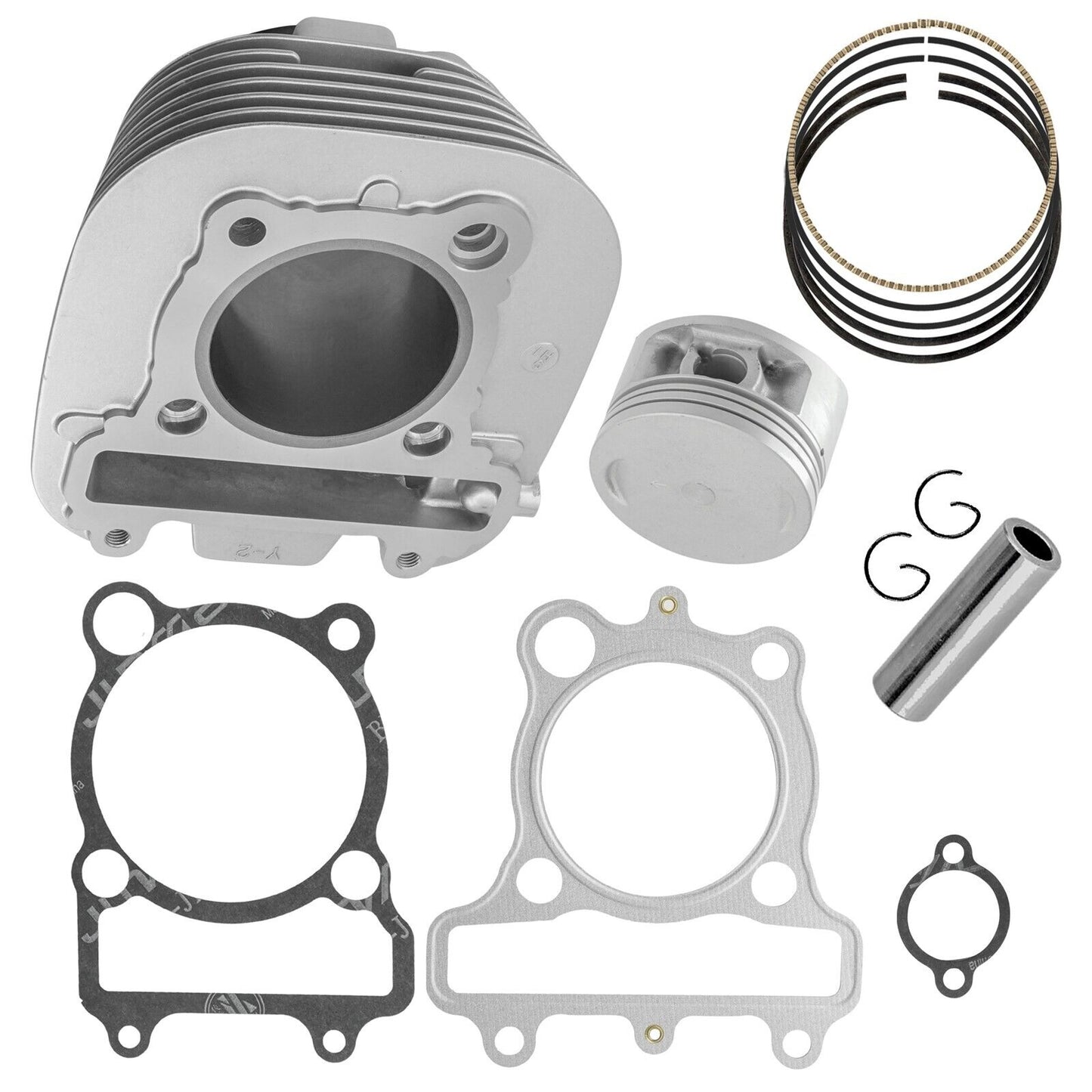 Cylinder Piston Rings And Gasket For Yamaha Tri-Moto YTM225DX YTM225DR 1984-1986