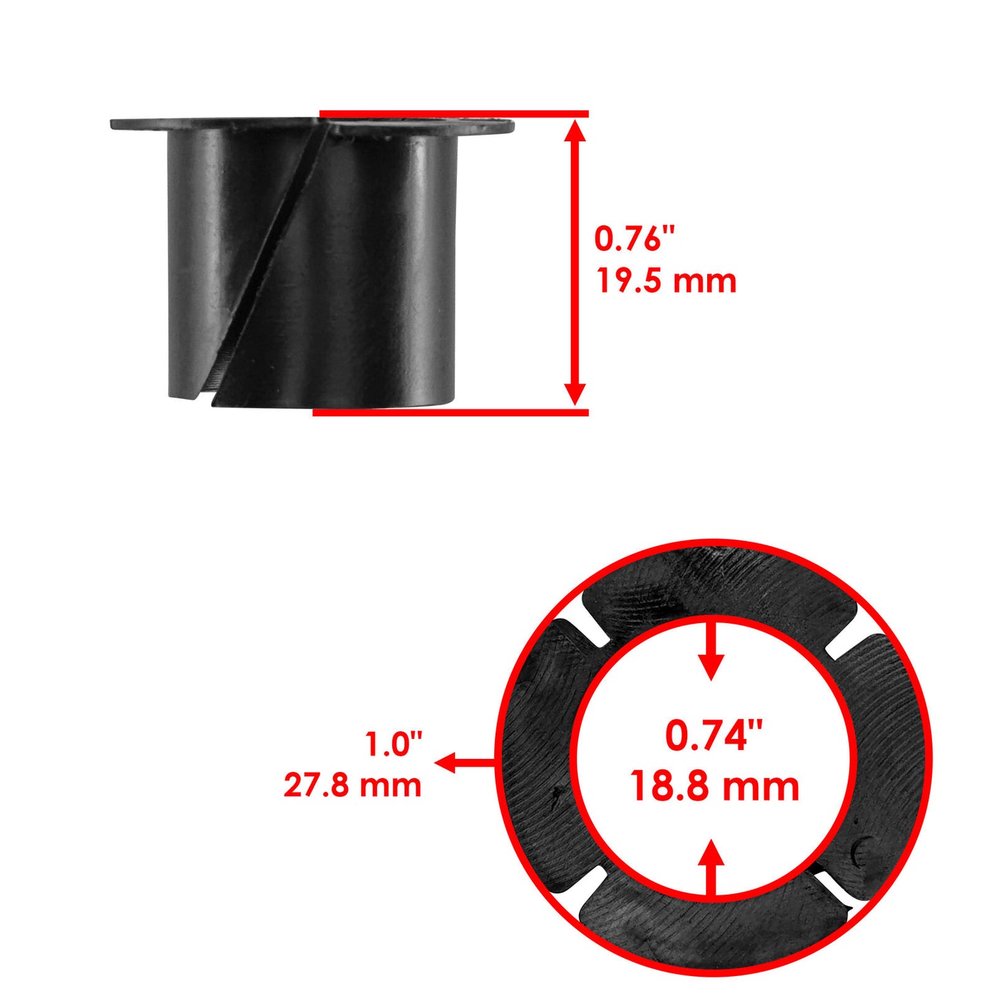 Bushing for Ayp Husqvarna GTH2654 GTH2754 Steering Column Bearing / 532003366