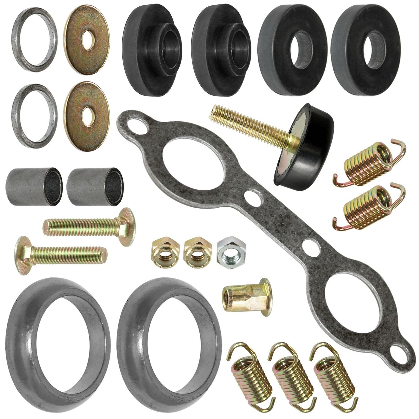 Exhaust Muffler Silencer Kit for Polaris Sportsman 700 EFI 2002-2006 / MV7 2005