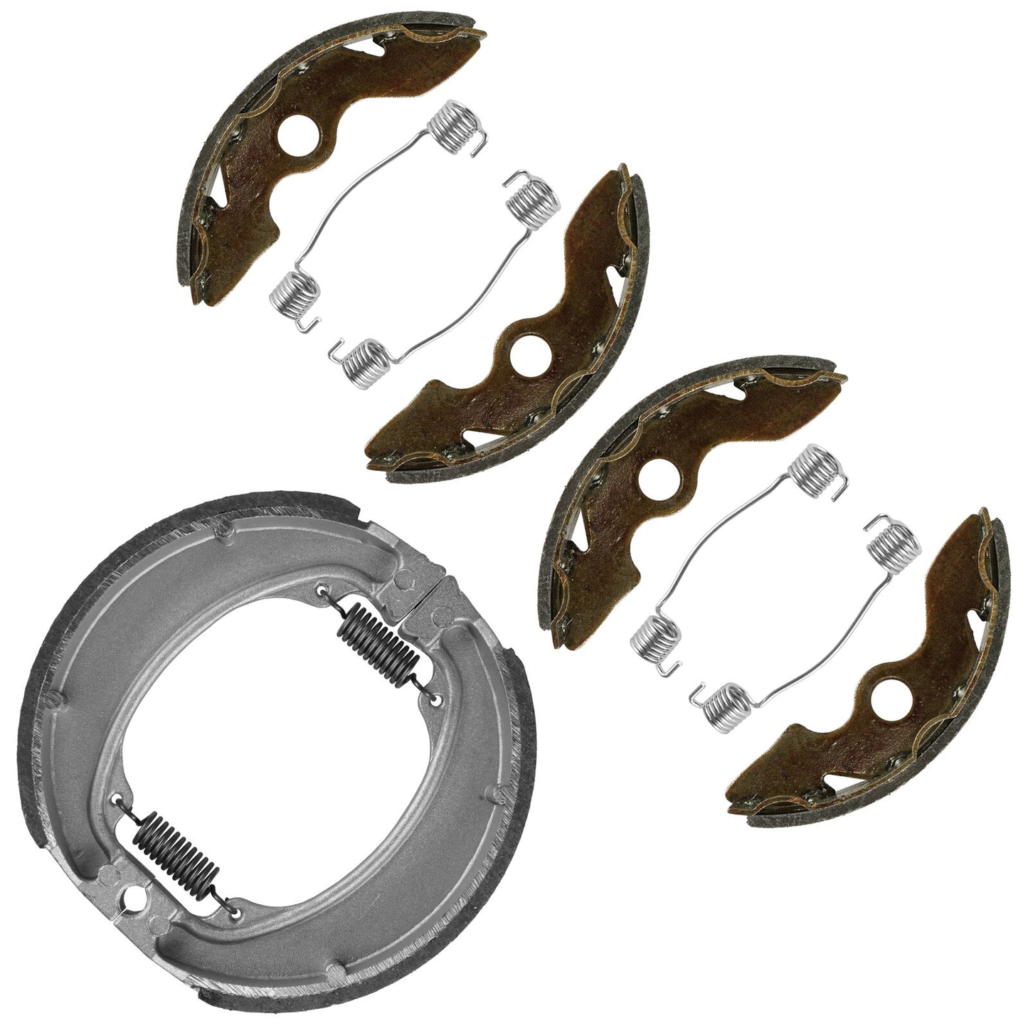 Front Rear Brake Shoes for Honda TRX250TE Fourtrax 250 TE Recon Es 2002-2024