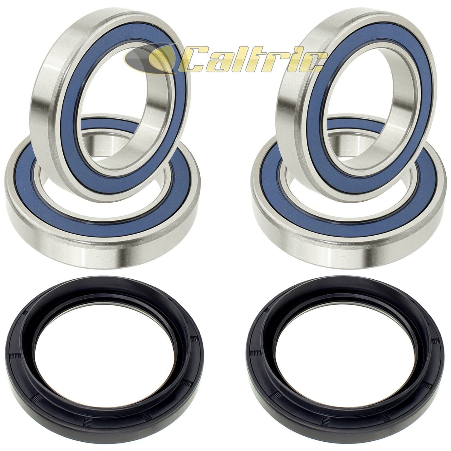 Caltric Rear Wheel Ball Bearing And Seals Kit for Yamaha YFZ450 2007 2008 2009