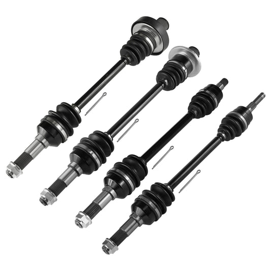 Front Rear Left Right Complete Axles for Yamaha Rhino 660 YXR660F 4WD 2006 2007