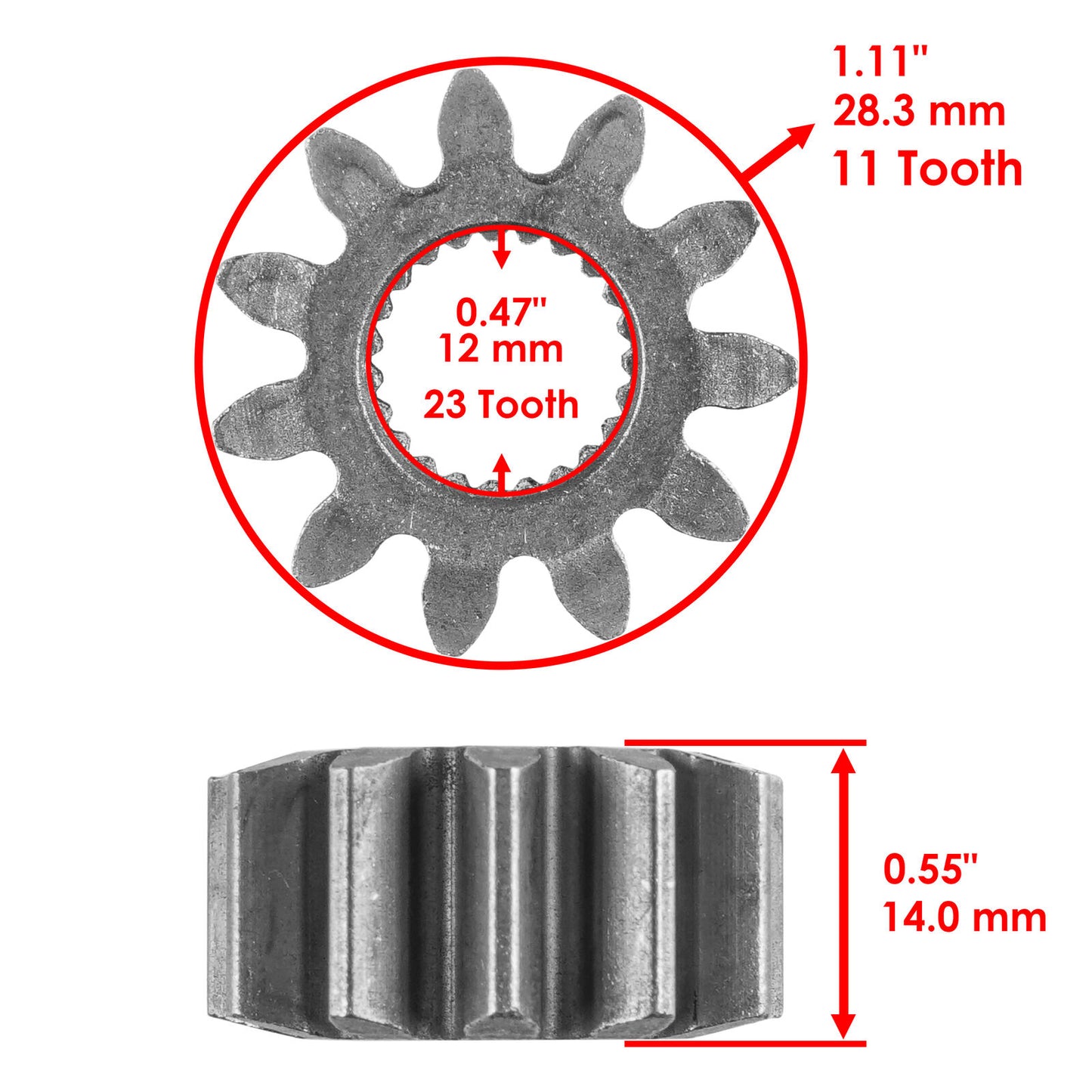 Steering Sector Pinion Gear For MTD Cub Cadet LT-942H LT-946H LT-2200 LT-1850
