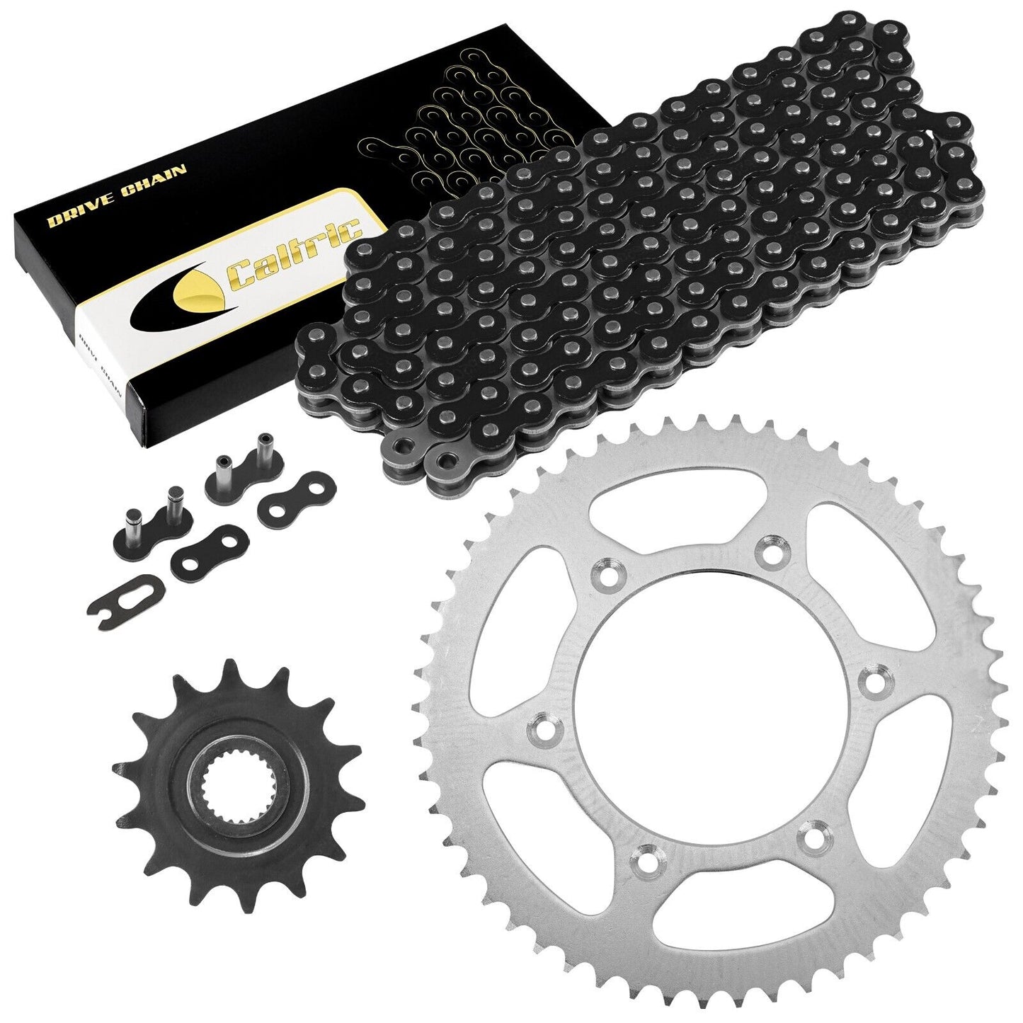 Black Drive Chain And Sprocket Kit for Honda CRF250X 2004-2017