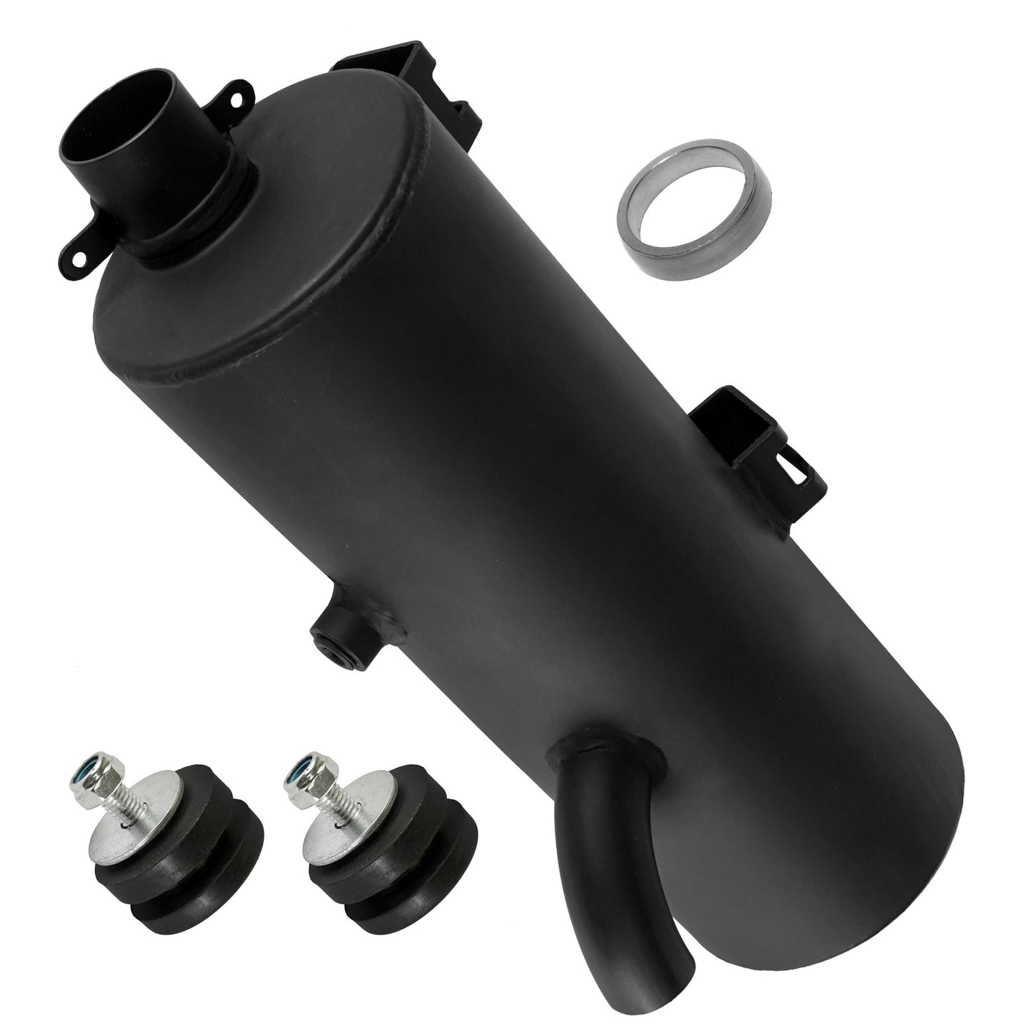 Caltric Exhaust Muffler Silencer for Polaris Sportsman 335 1999 2000 W/Donut