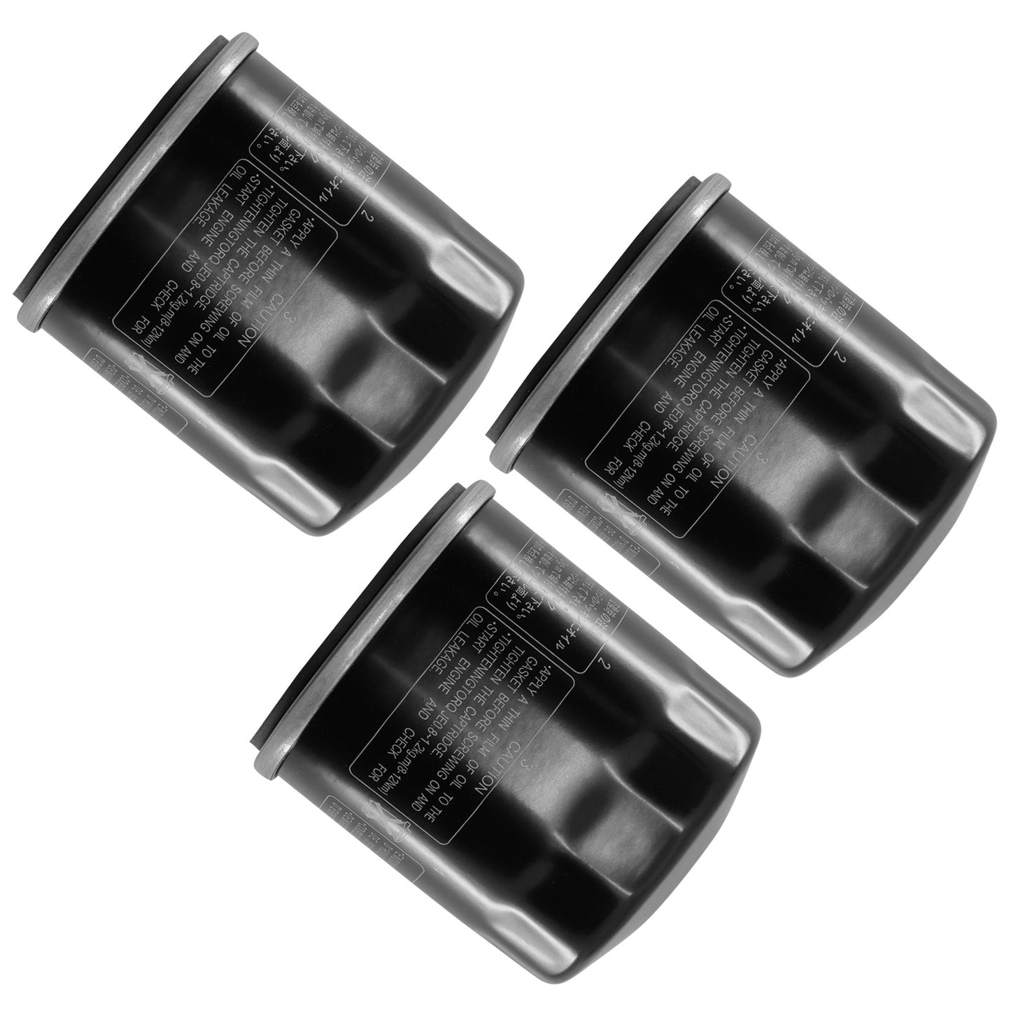 3 Pack Oil Filter for Yamaha 90 90Hp F90TXR F90Tlr F90Tjr F90-Tlr 2006