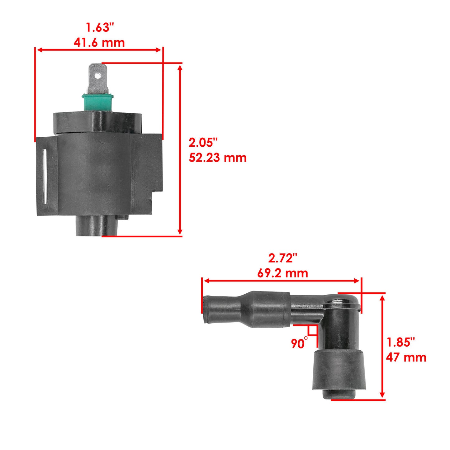 Ignition Coil for Honda NX250 GB500 1988 1989 1990