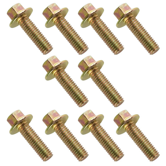 10x Flanged Head Clutch Bolt M6x20 for Polaris Ranger 570 4x4 2018 2020-2022