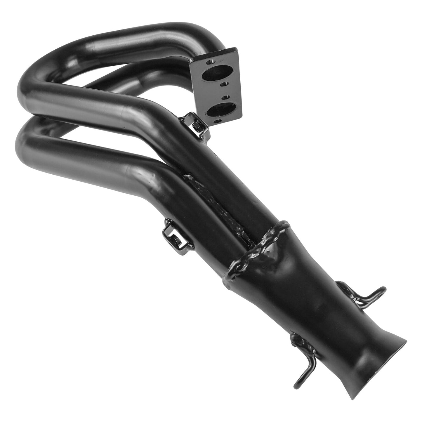 Caltric 1262319-489 1261937-489 Exhaust Pipe For Polaris RZR 800 EFI 2011-2014