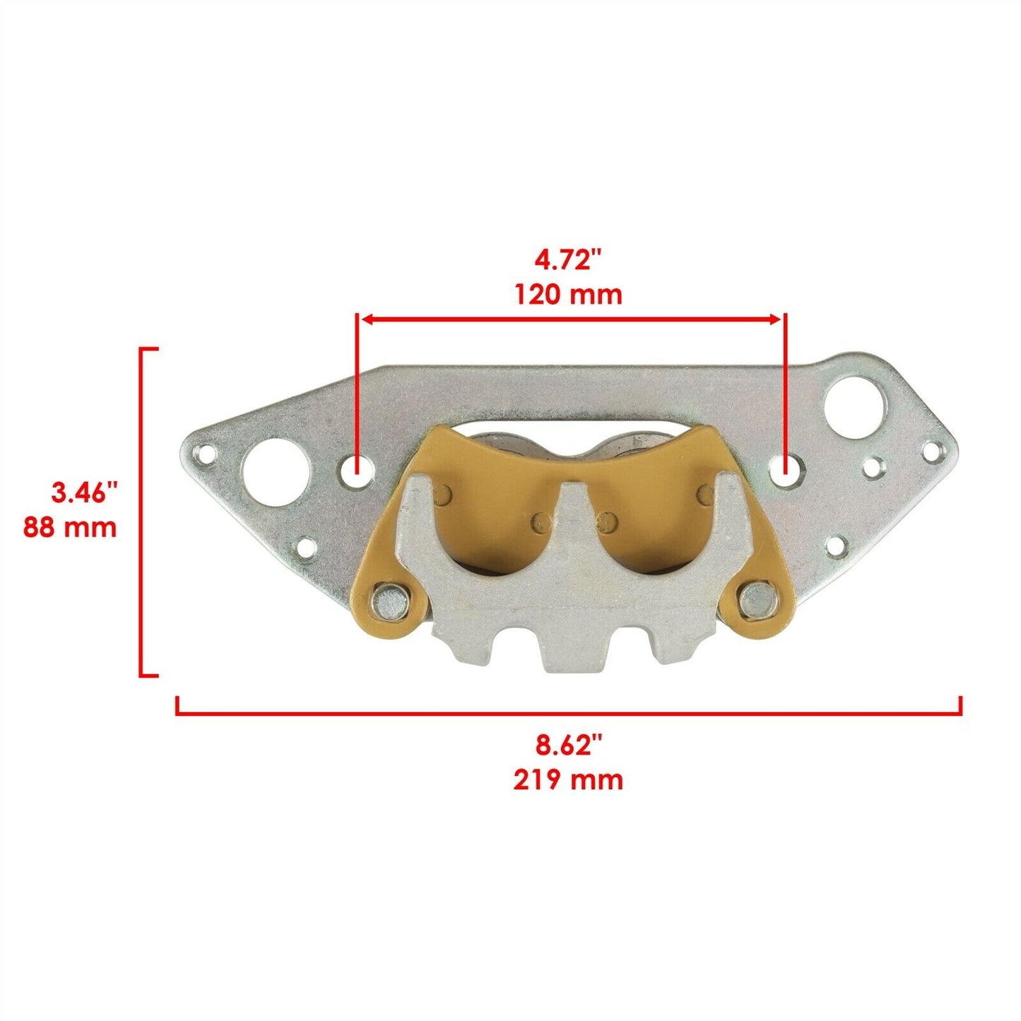 Front L & R Brake Caliper For Polaris Ranger XP 800 2012