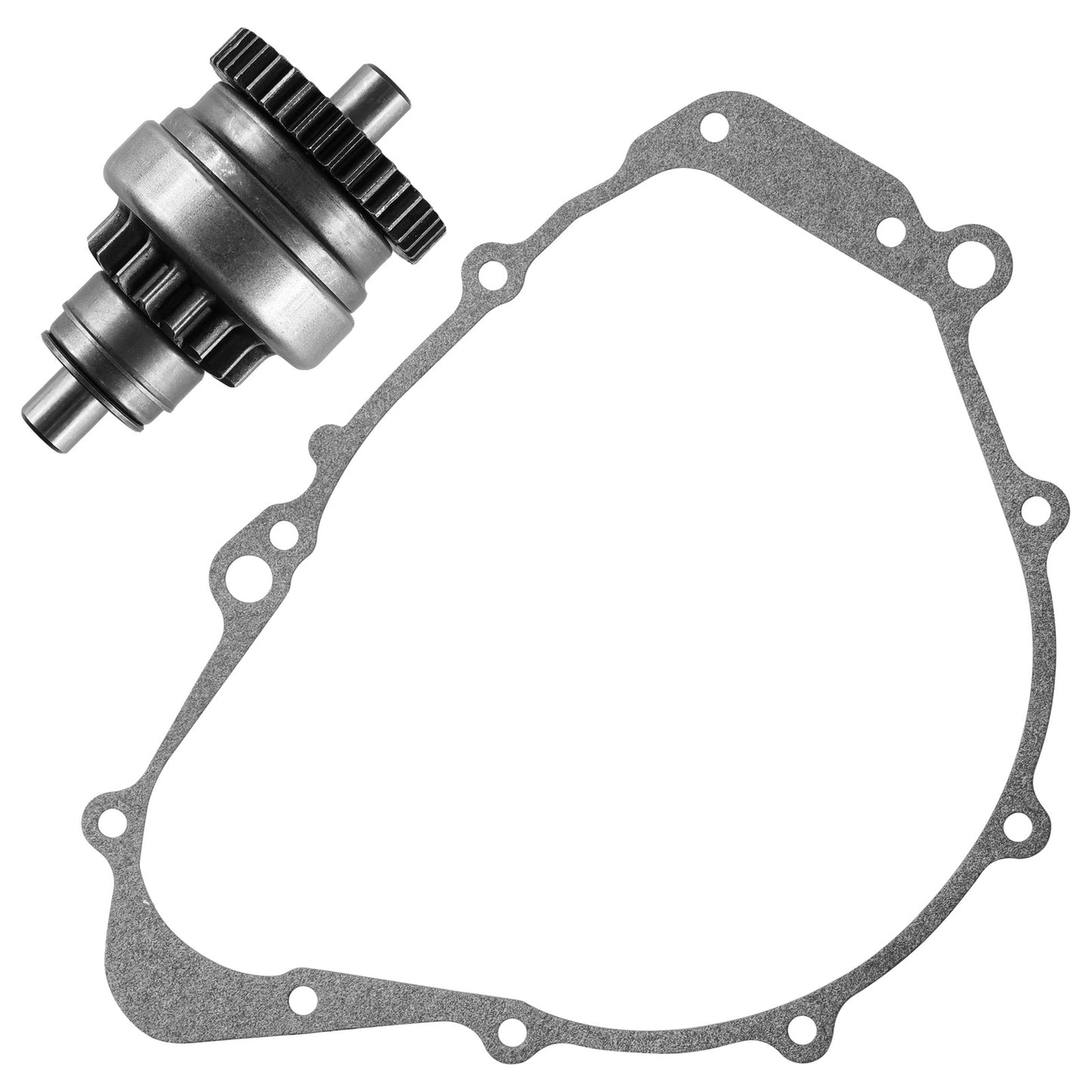 Starter Bendix Drive & Gasket for Yamaha Grizzly 600 YFM600 1998 1999 2000 2001