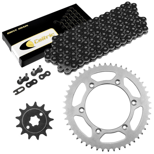 Black Drive Chain And Sprocket Kit for Yamaha TTR230 2005-2017