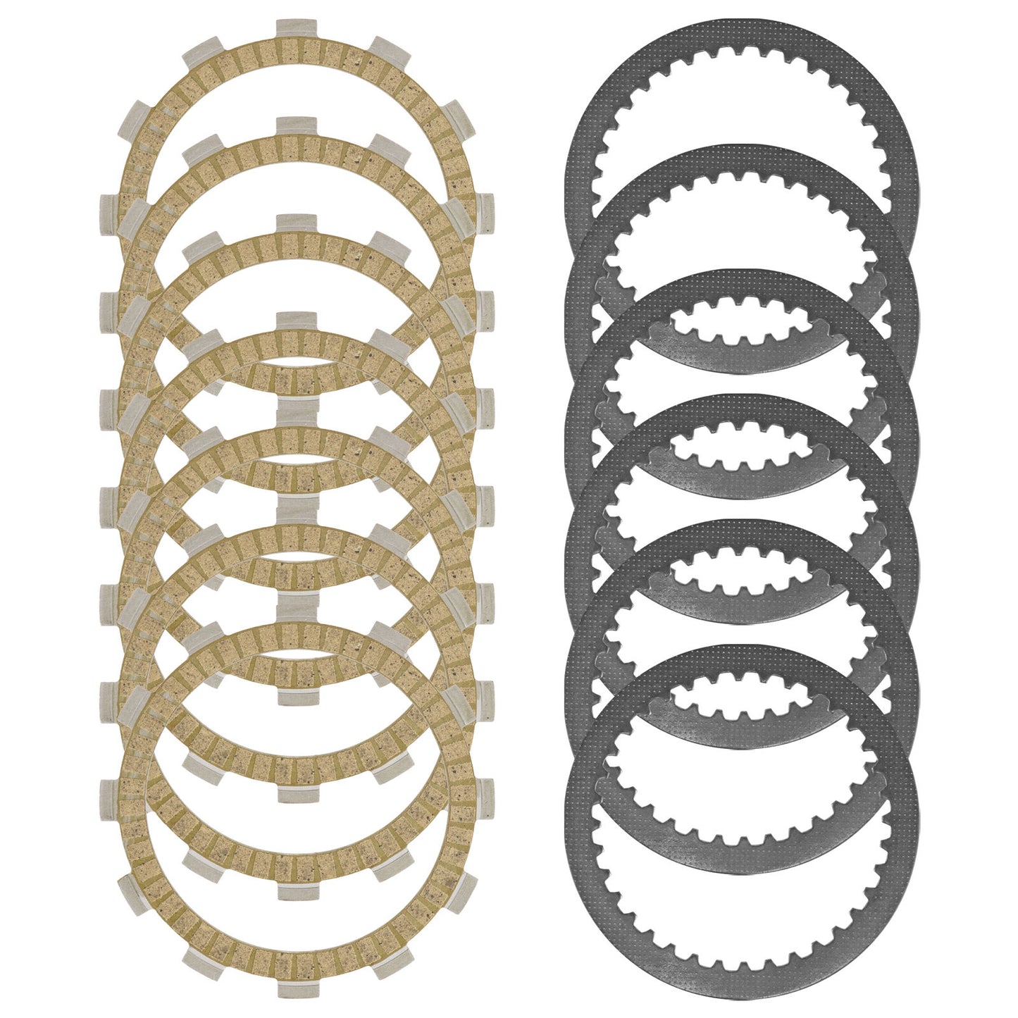 Caltric Clutch Friction And Steel Plates for Suzuki GV700GL Madura 700 1985