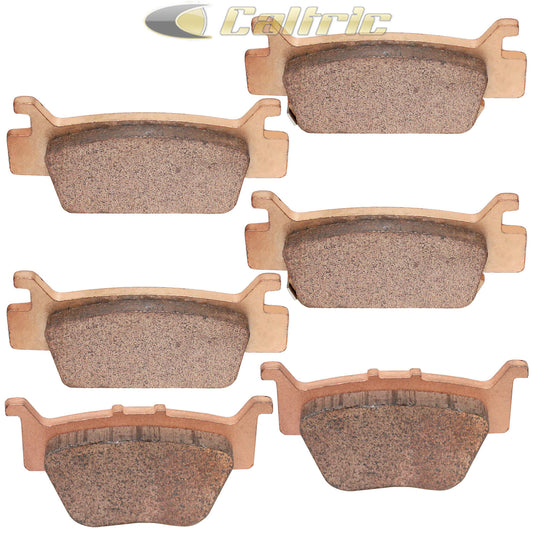 Brake Pads for Honda TRX680 TRX 680 Fourtrax Rincon Front Rear Brakes 2006-2020