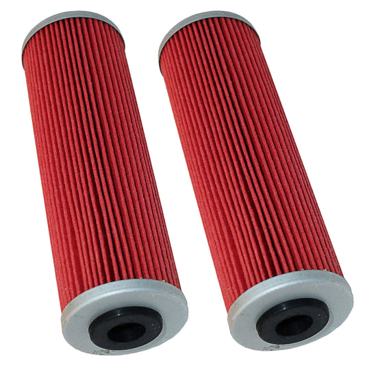 2 Pack Oil Filter for KTM 1190 Rc8R Track 1190 Adventure 2011 2013 Motorcycle