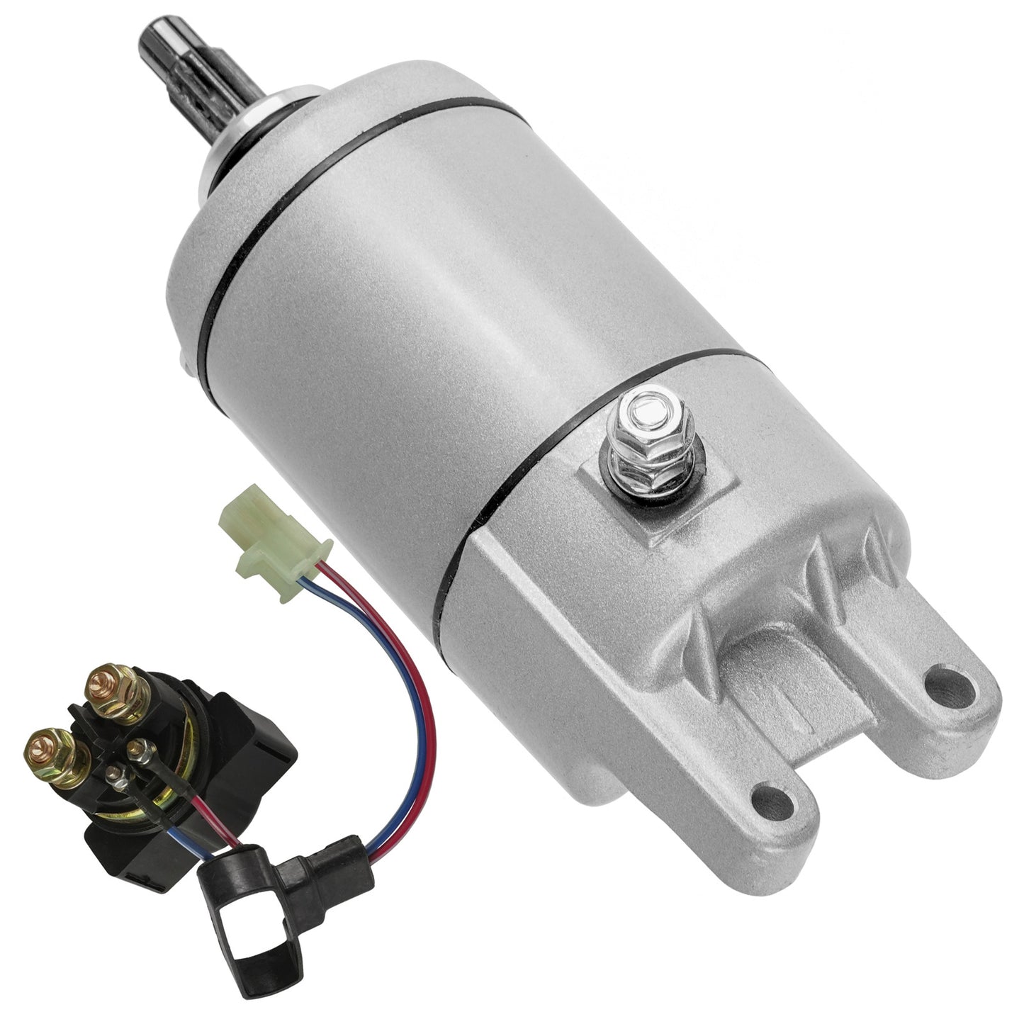 Starter W/ Relay Solenoid For Honda Fourtrax 300 TRX300 TRX300FW 2X4 4X4 1988-00