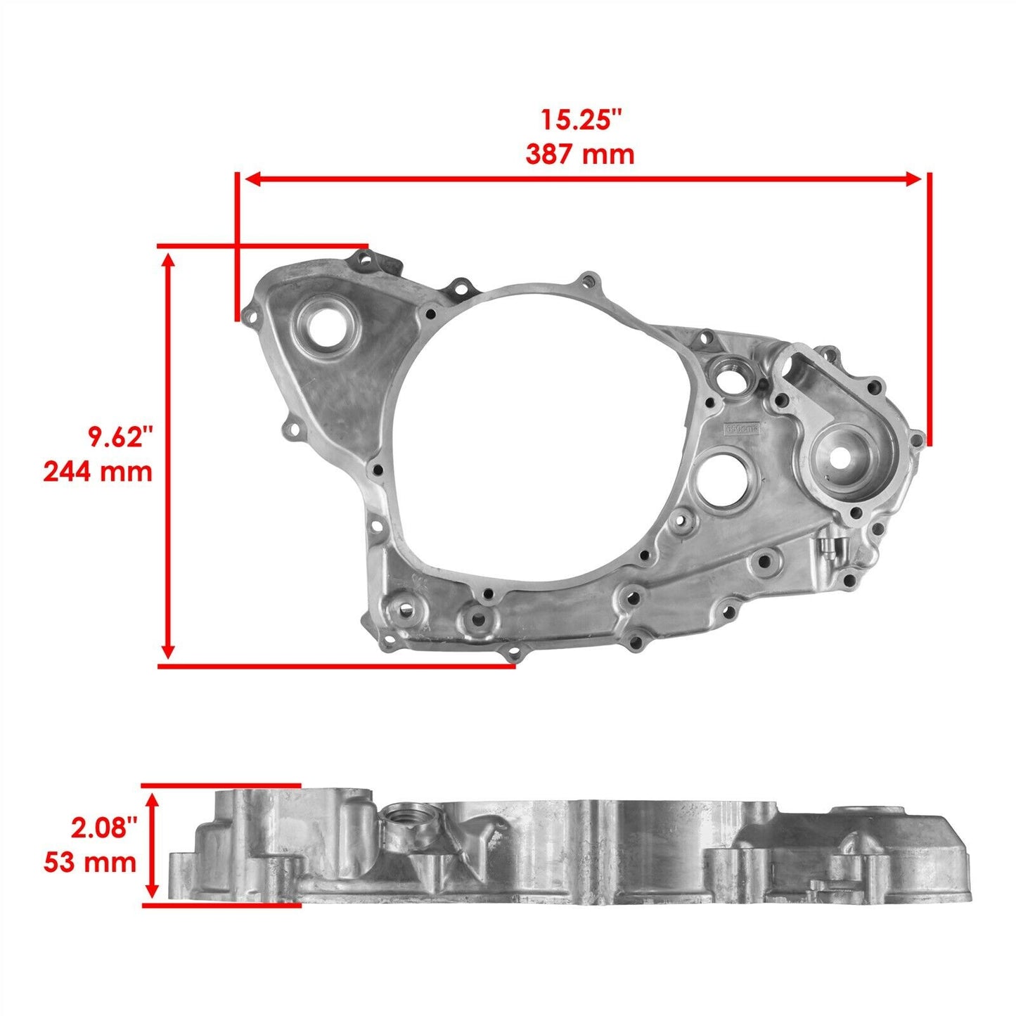 Right Side Crankcase Cover With Gasket For Honda 11330-HP1-670