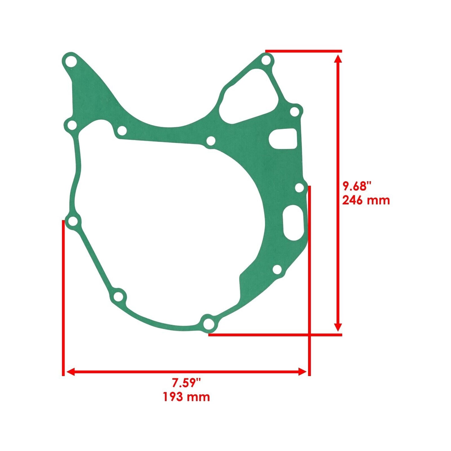 Stator Cover Gasket for Honda TRX200 TRX 200 TRX200SX Fourtrax 200 1986-1991