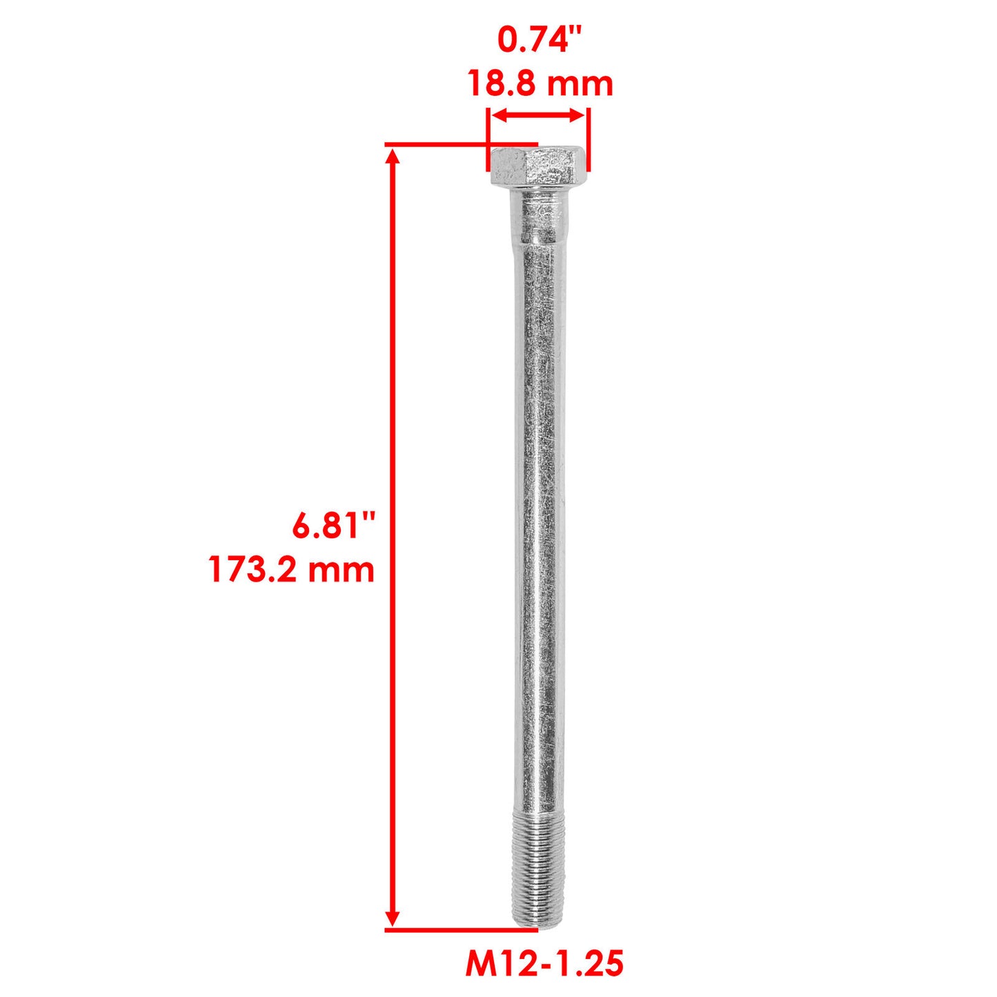 Caltric Primary Clutch Bolt For kawasaki Mule 3000 3010 3020 KAF620 2001-2008