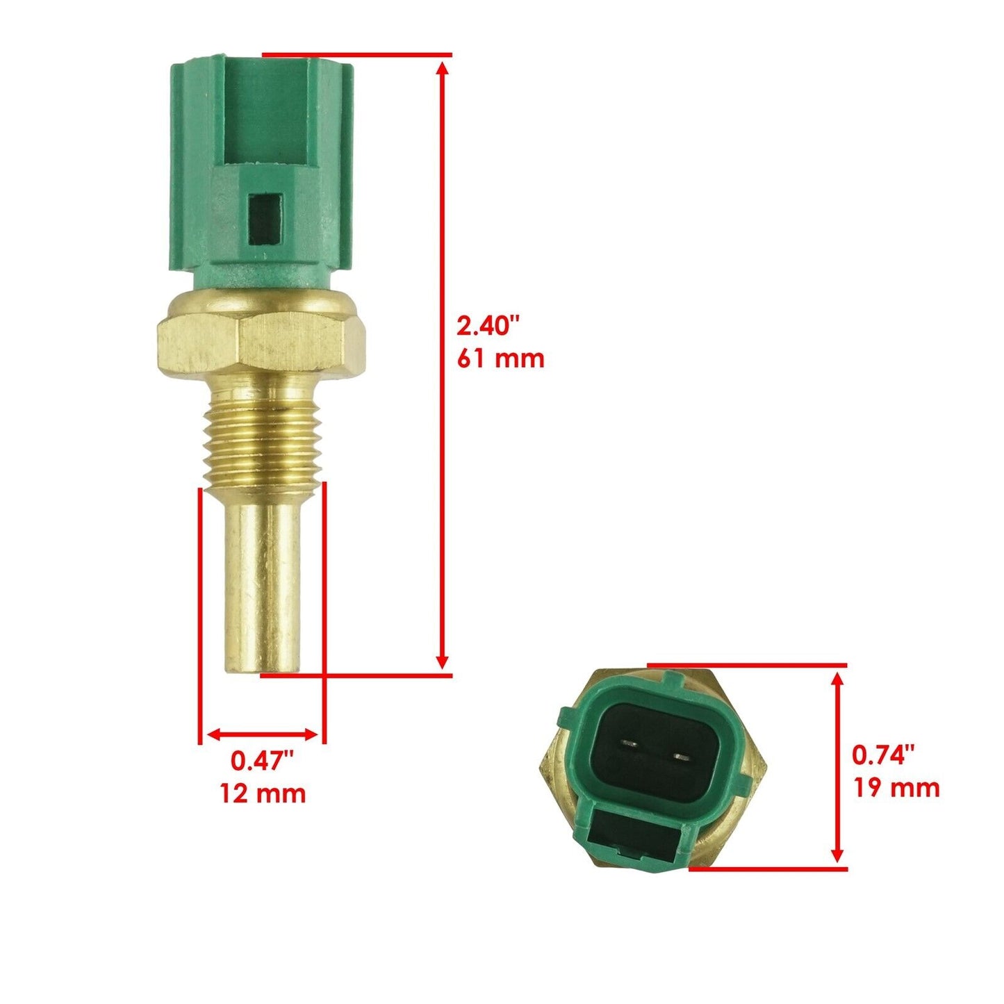 Fuel Injector with Throttle Thermo Pressure Sensors for Yamaha Grizzly 550 09-14