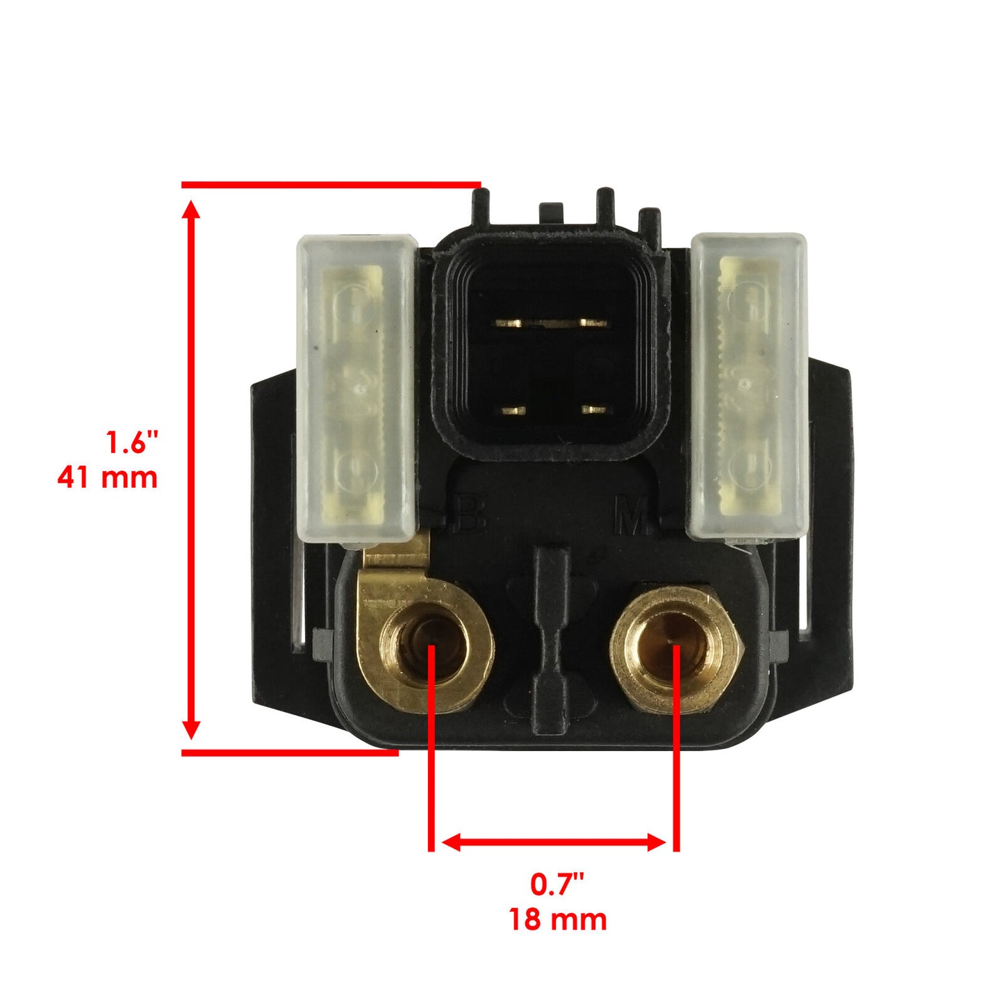 Starter & Solenoid Relay for Yamaha Raptor 250 YFM250 2008 2009 2010 2011 2012