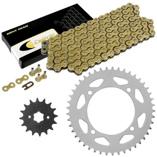 Drive Chain & Sprockets Kit for Yamaha XV250 Virago 250 1989-2008