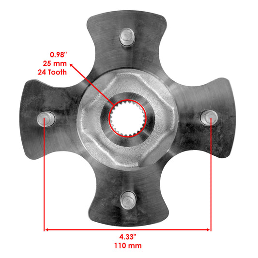 Rear Wheel Hub L/R for Honda FourTrax Rubicon 500 TRX500FM7 DLX 2015-2016