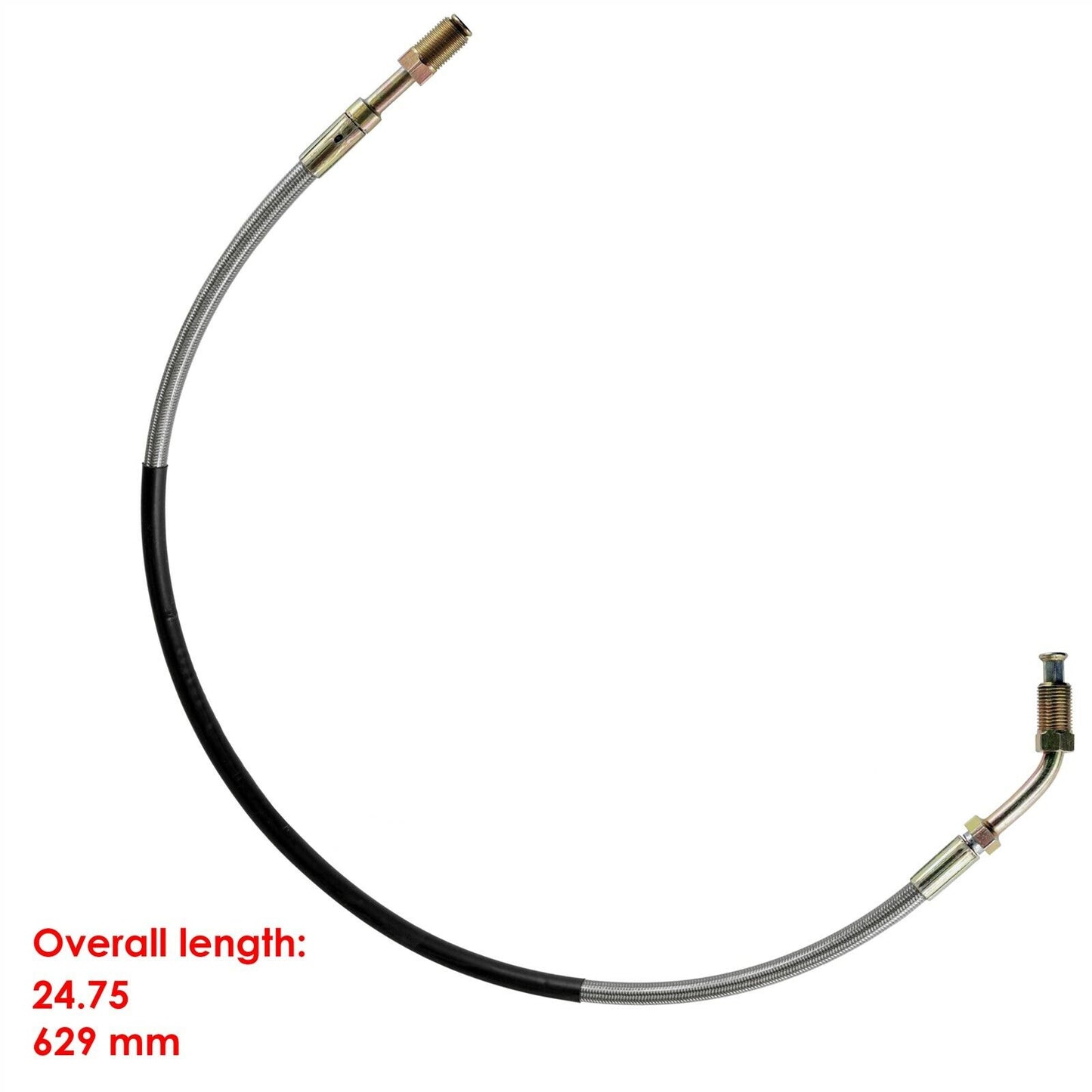 Front Left Brake Line w/ Fittings for Polaris Trail Boss 250 2x4 4x4 1988 - 1999