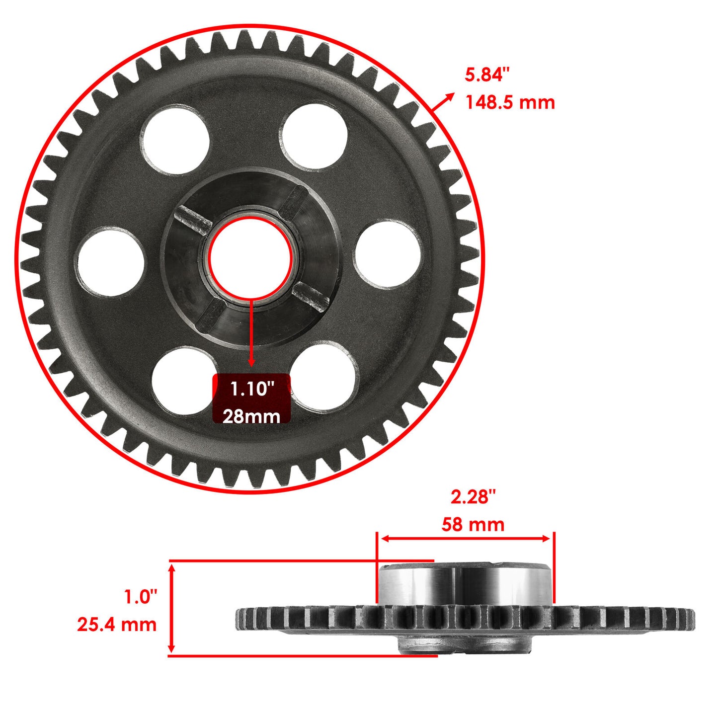 Starter & Starter Clutch & Gear Idler For Yamaha YFM660R Raptor 660R 2004-2005