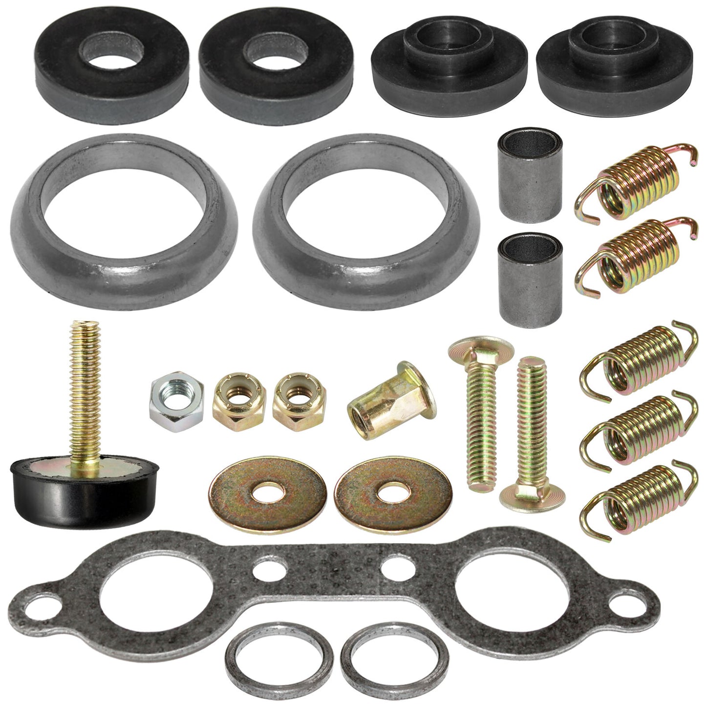 Exhaust Muffler Silencer Kit for Polaris Sportsman 700 EFI 2002-2006 / MV7 2005