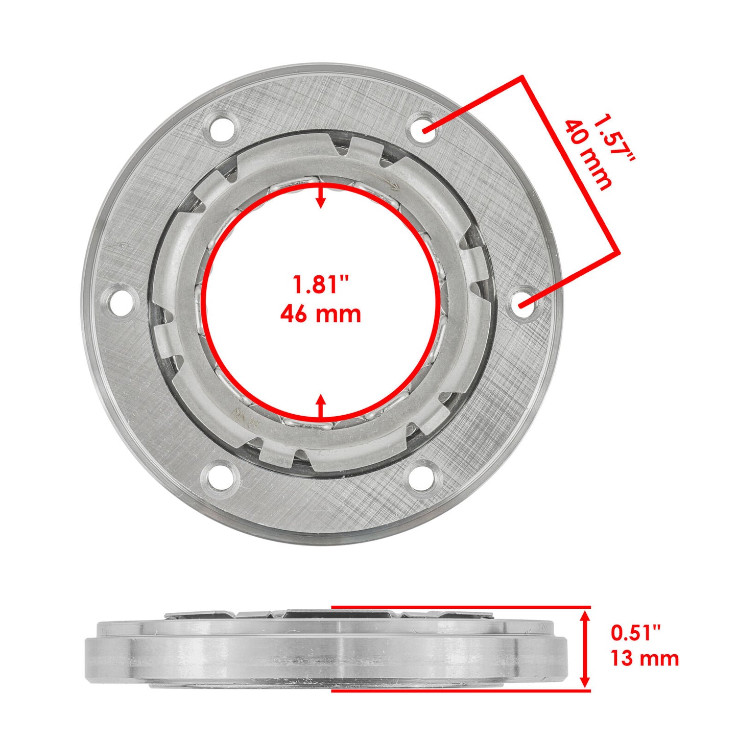 Starter Clutch Sprag One Way Bearing For Suzuki Quadsport 400 LT-Z400 2012 2014