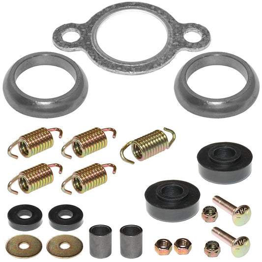 Exhaust Muffler Gasket Kit for Polaris Magnum 330 2X4 4X4 2003 2004 2005 2006