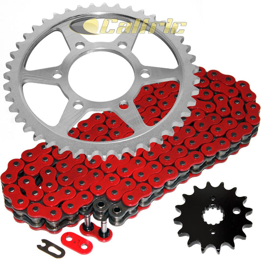 Red O-Ring Drive Chain & Sprockets Kit for Suzuki GSX-R1100W GSXR1100W 1995-98