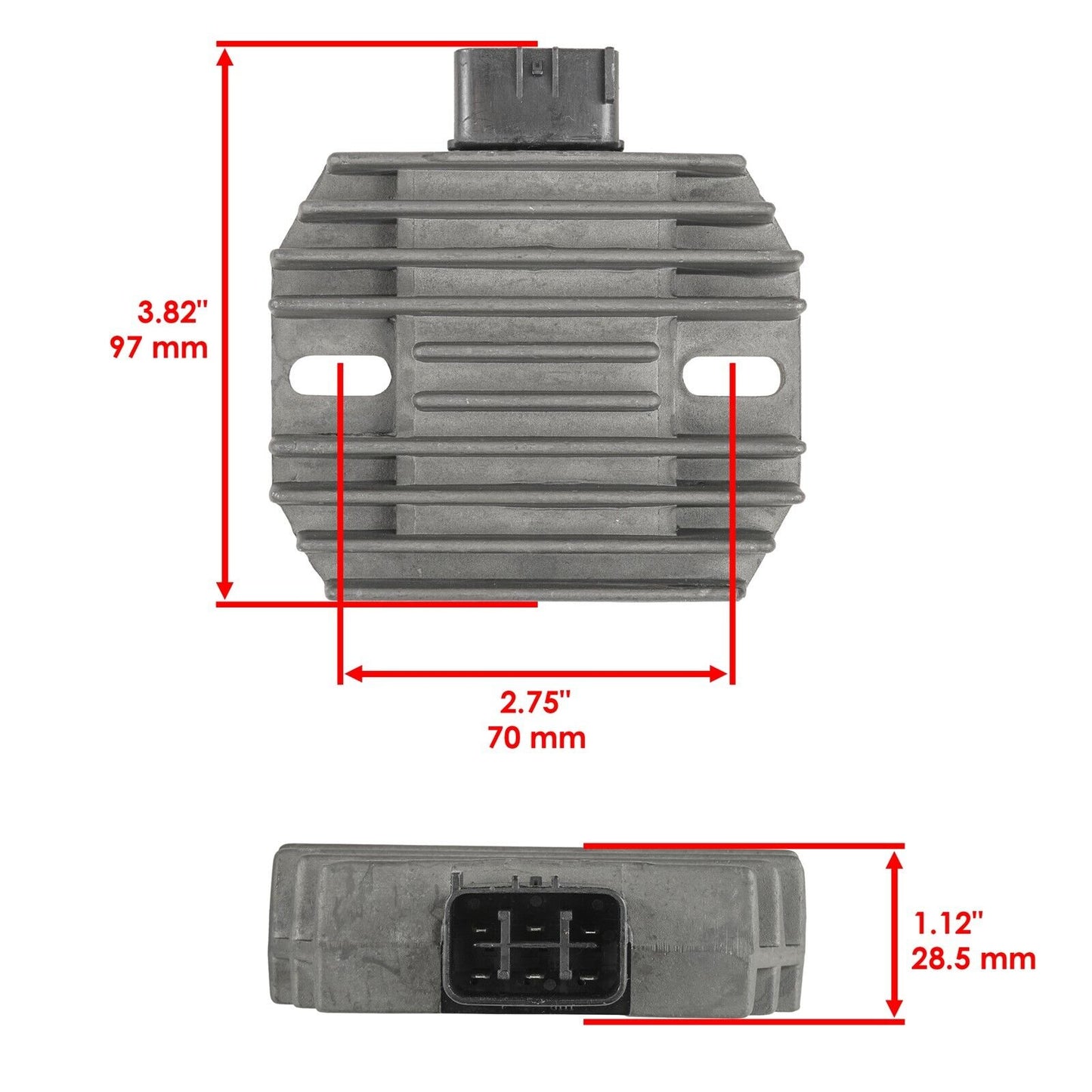 Charging Coil w/Regulator Rectifier & Boot Cap Kawasaki KAF620 Mule 3000 2007