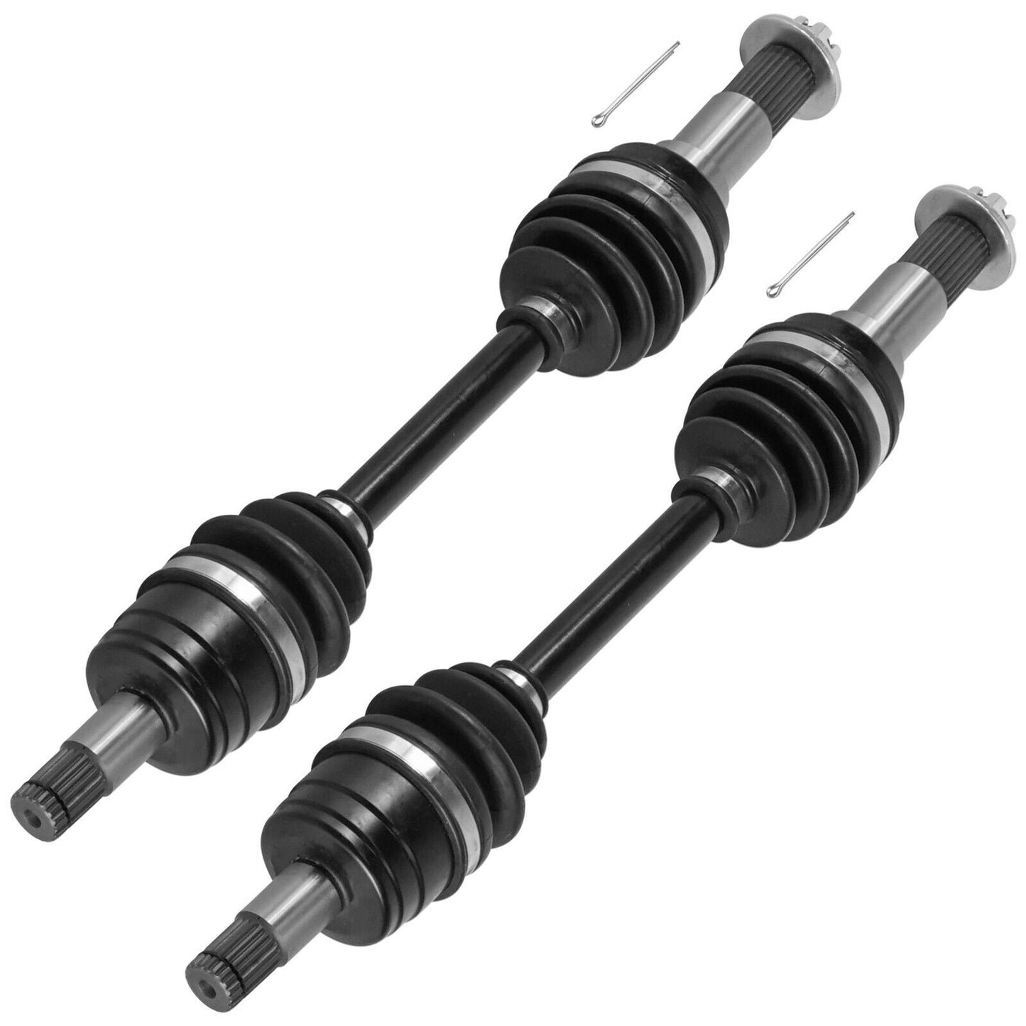 Front Left And Right CV Joint Axles for Yamaha Kodiak 400 YFM400FA 4WD 2000-03