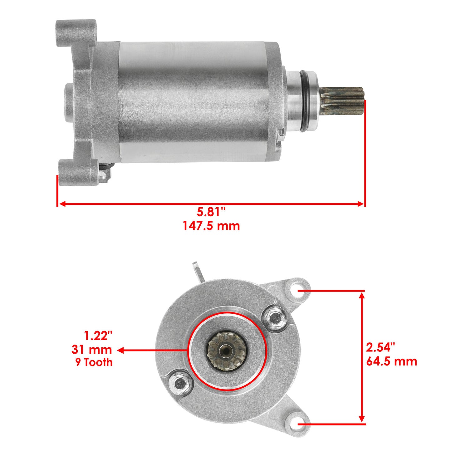 Starter for Suzuki DR200Se 1996 1997 1998 1999-2013 / DR200S 2015-2016