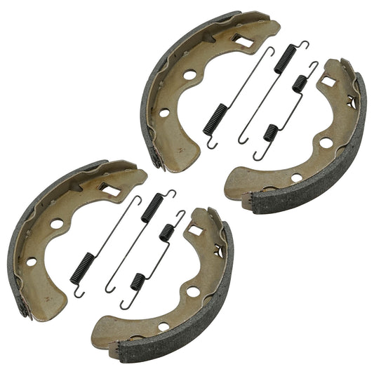 2 Rear Brake Shoes for Kawasaki Mule 2520 KAF620B KAF620 B Turf 1995 1996-2000