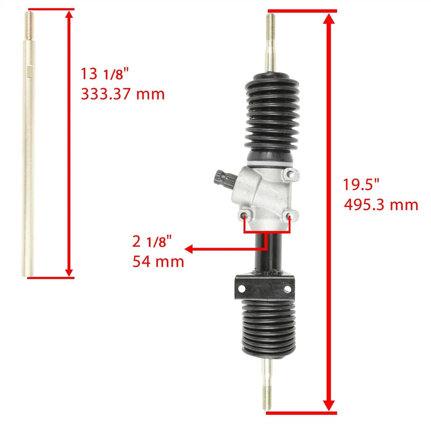 Steering Rack Pinion Gear Box Fits Polaris Ranger 1000 Diesel 2015 2016 - 2018