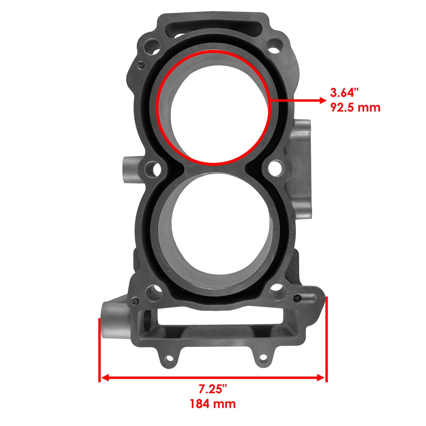 Caltric Cylinder Piston Ring Gasket Kit For Polaris Ranger Crew 900 2014-2016