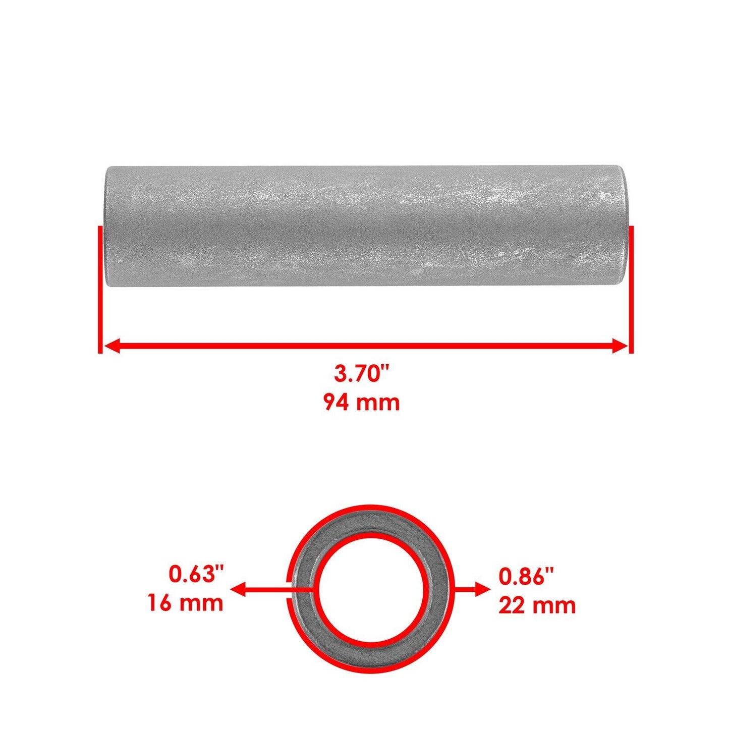 Swingarm Pivot Shaft Bushing Long For Yamaha Raptor Limted Editiom 660 2002-04