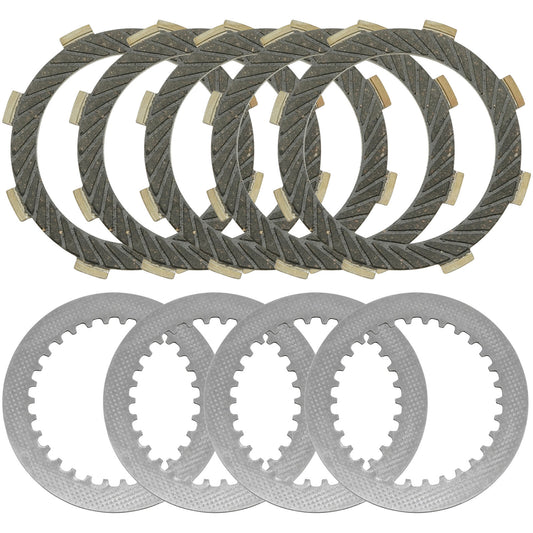 Clutch Friction and Steel Plates Kit for Kawasaki Z125 Pro BR125 2017 - 2023