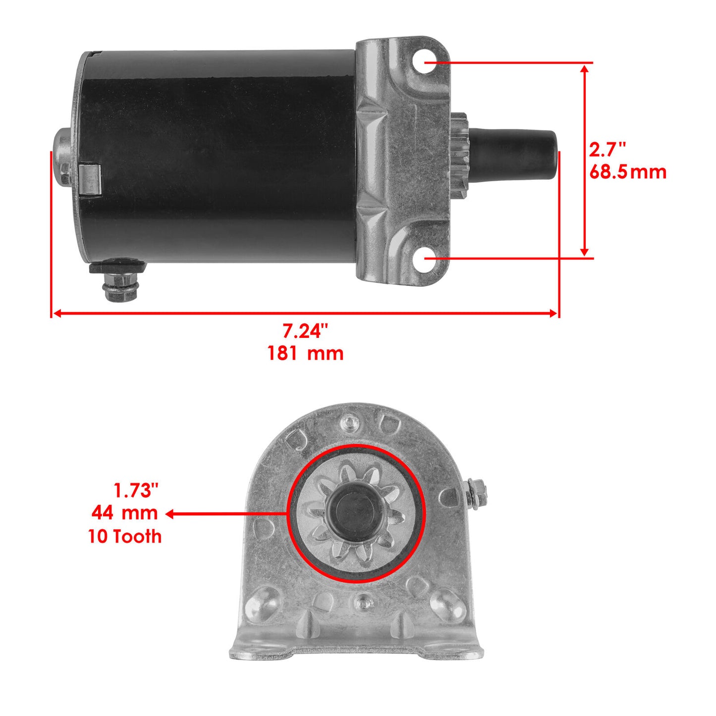 New Starter for Kawasaki Small Engine Fh381V Fh430V Fh480V