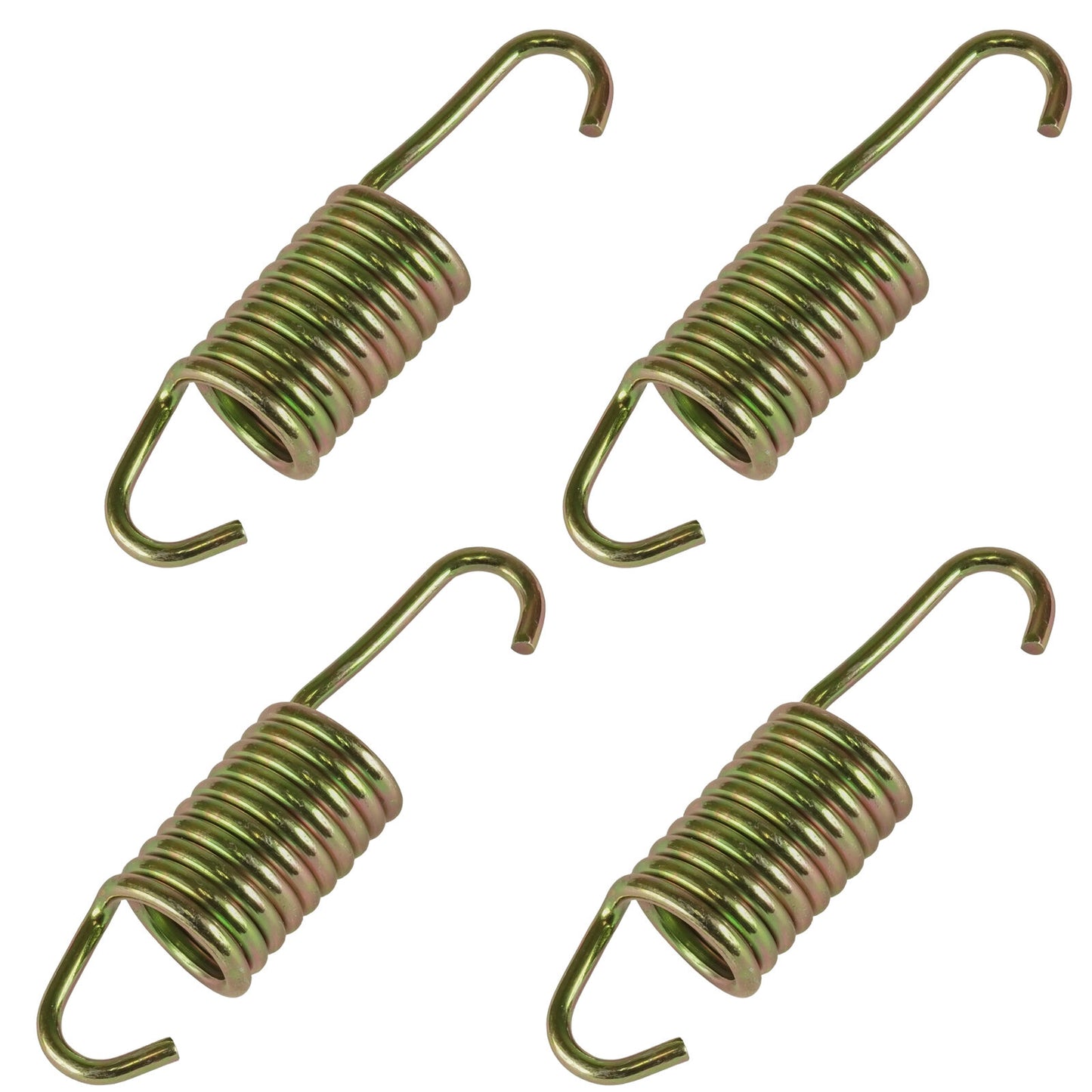 4x Exhaust Muffler Spring For Polaris Big Boss 400L 6X6 1994 1995 1996 1997