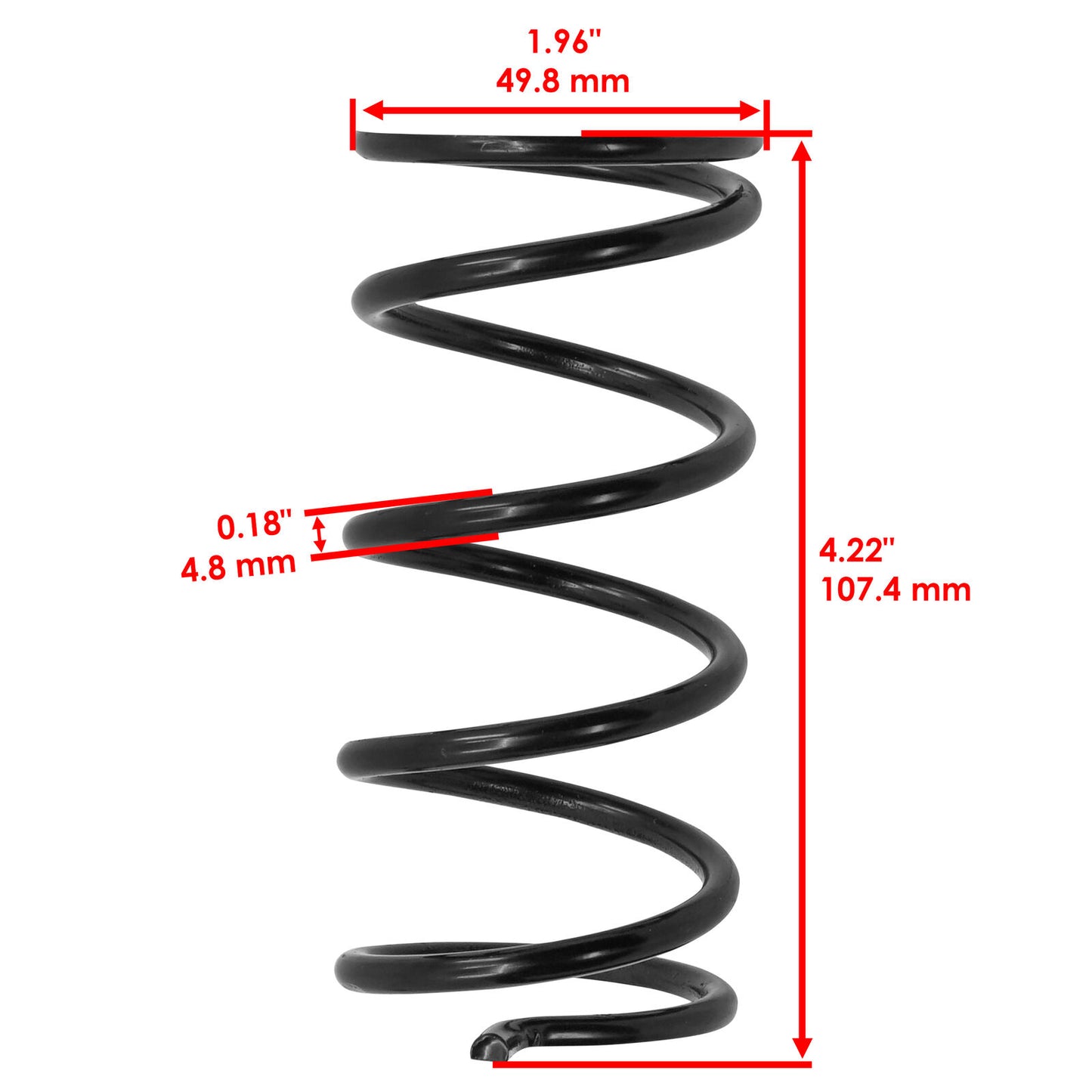 Secondary Driven Clutch Spring for Polaris Sportsman 850 1000 2017-24 / 7044511