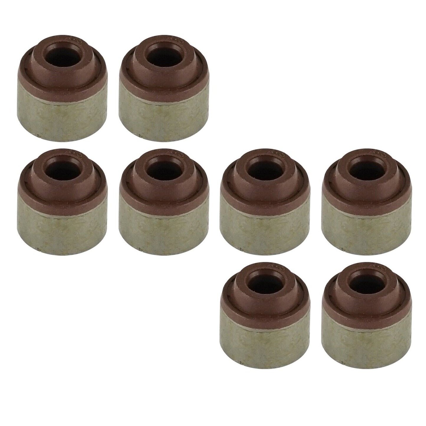 8x Valve Stem Seal for Kawasaki Ninja 400 2018-2020
