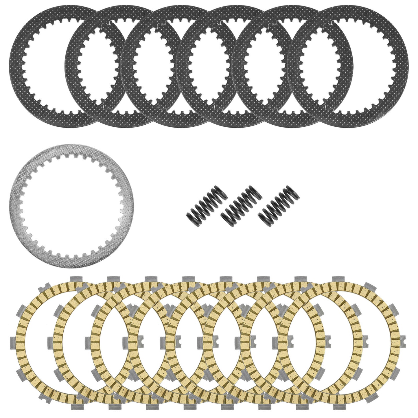 Caltric 22210-MKS-305 Clutch Plates Kit for Honda CRF1100A Africa Twin 2020-2023