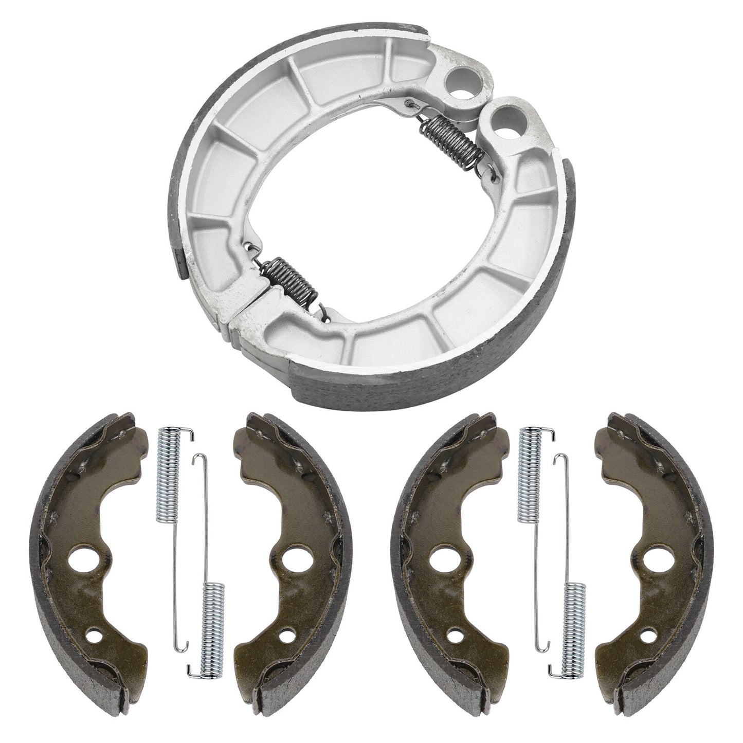 Front & Rear Brake Shoes for Honda TRX400FA TRX400FGA Fourtrax Rancher At 04-07